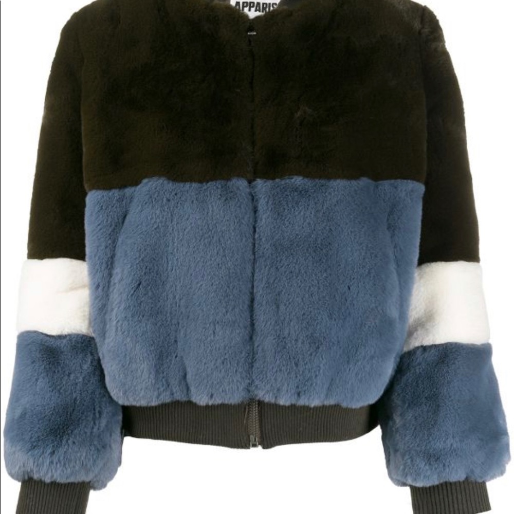 Apparis Faux Fur Bomber